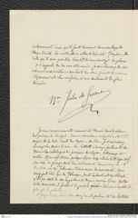 Nachlass Franz Steindachner, Brief von Jules de Guerne an Franz Steindachner (29.10.1890), Inv.Nr. 186.01, Seite 2